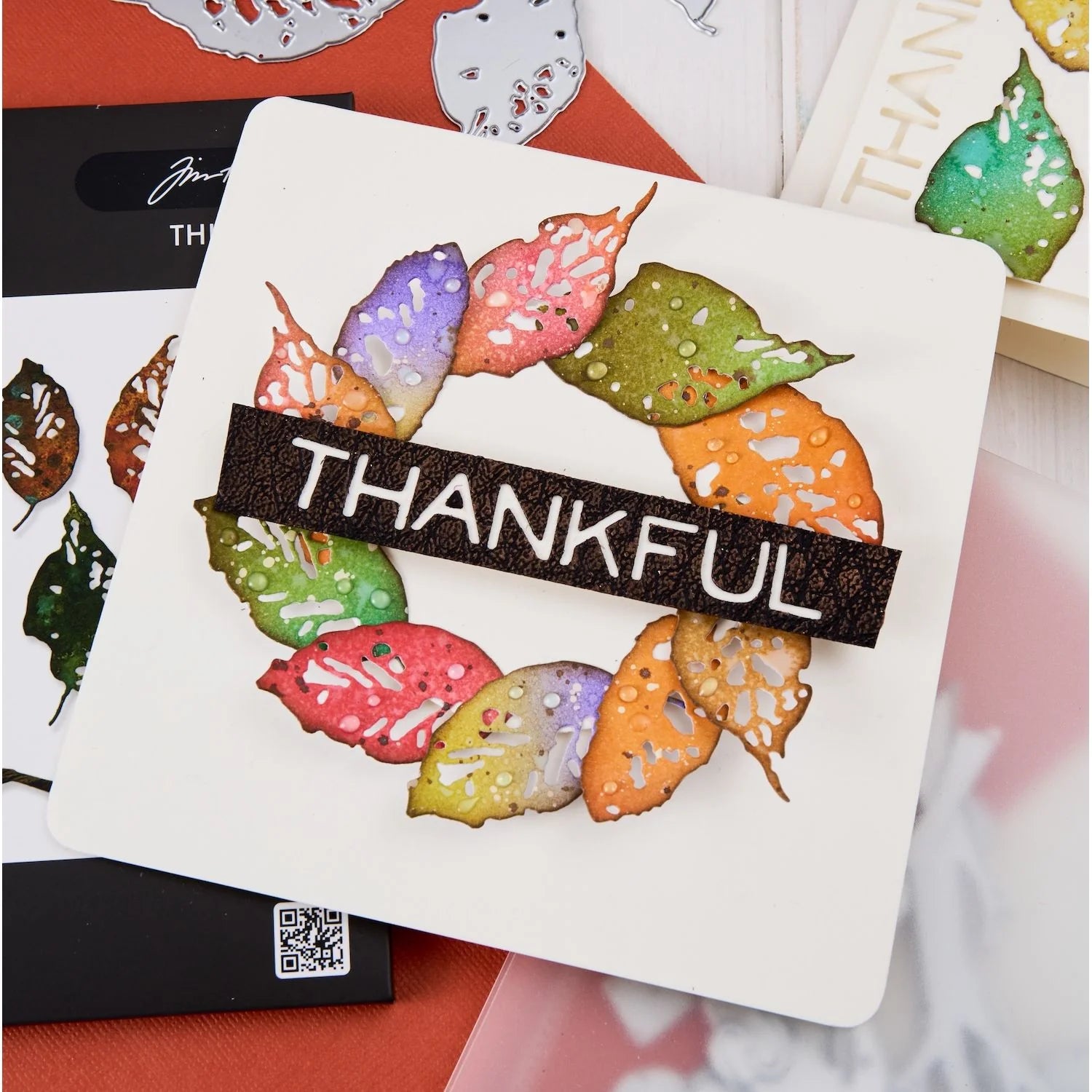 Sizzix - Tim Holtz - Thinlits Dies - Vault Leaves + Sticks