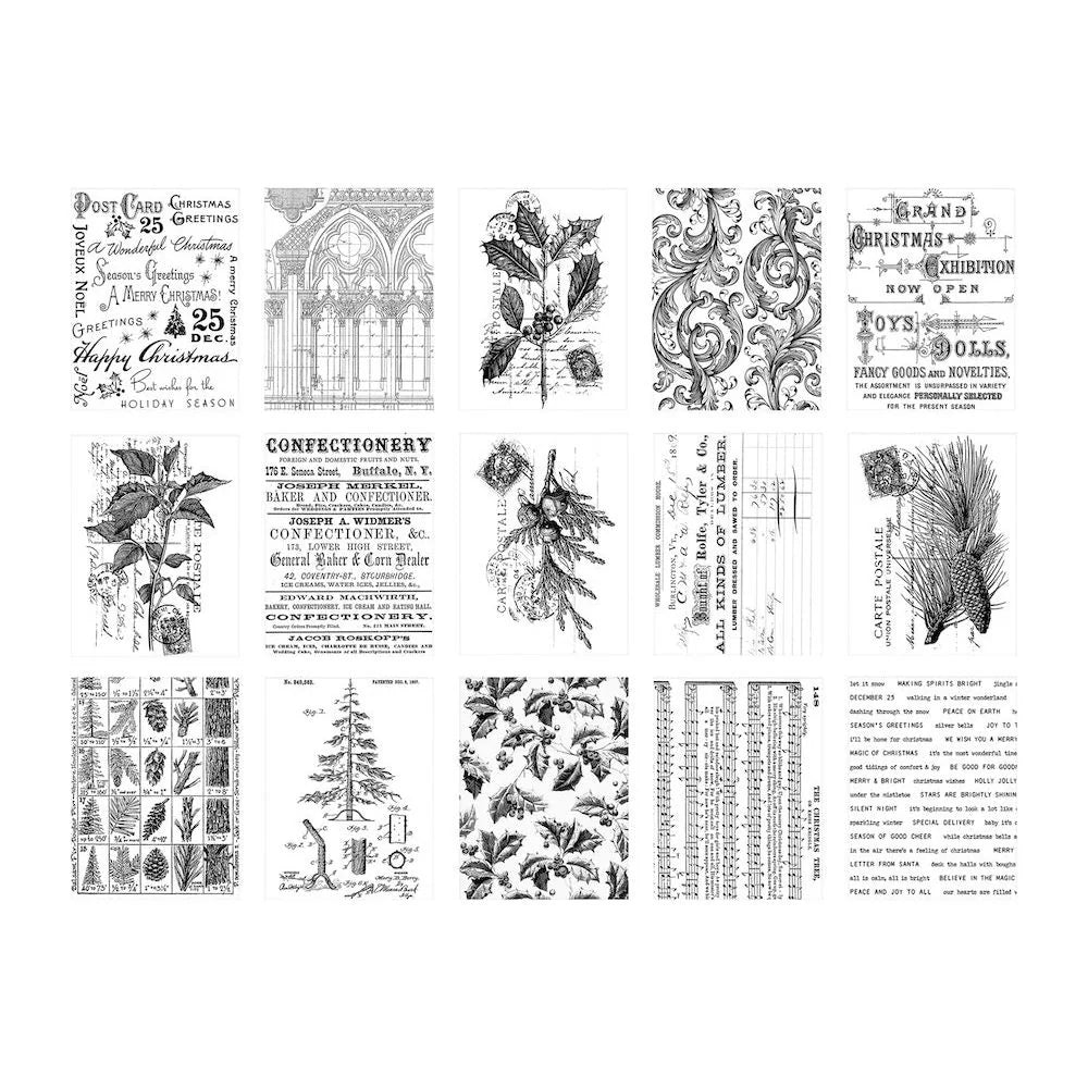 Tim Holtz - Idea-ology - Christmas 2024 - Collage Paper