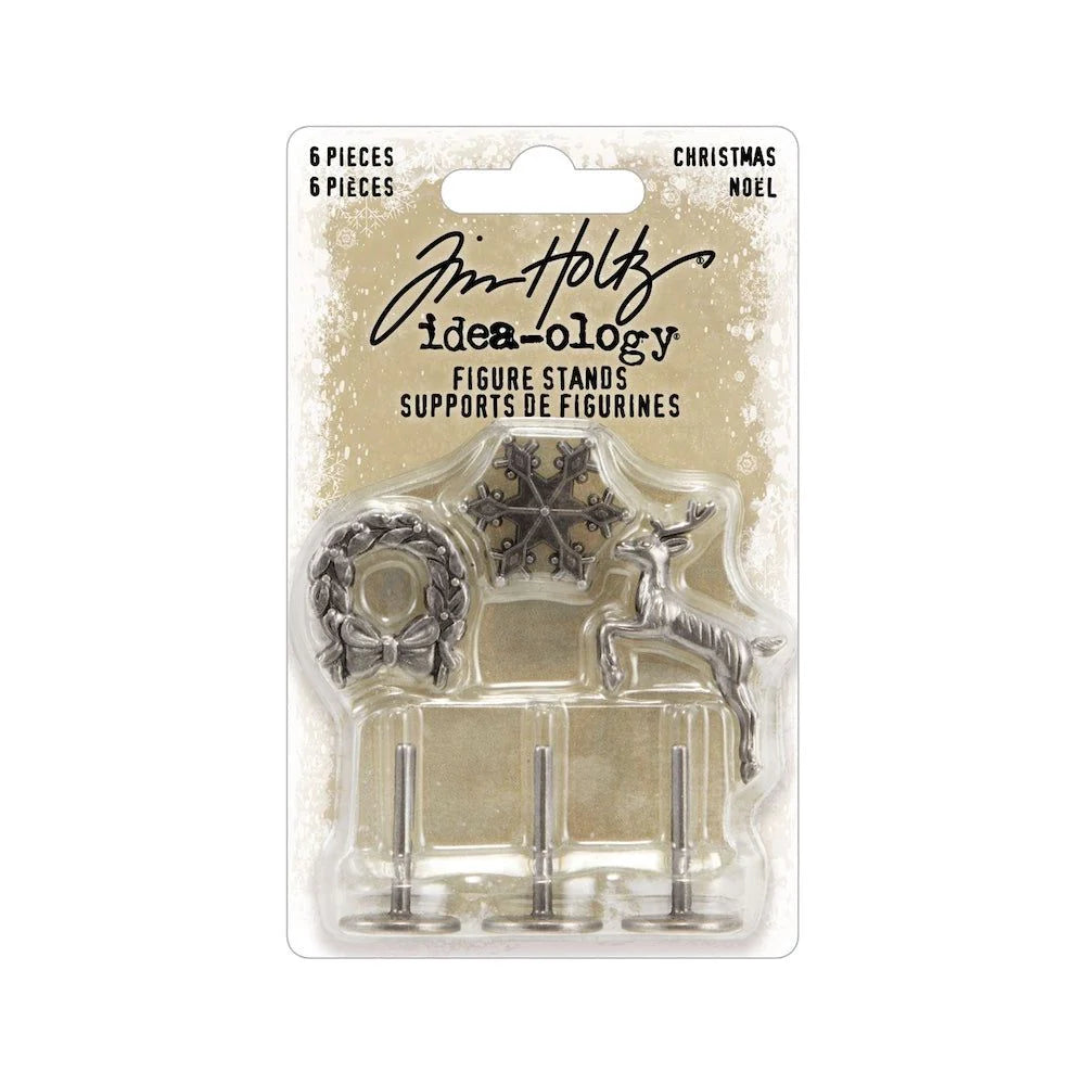 Tim Holtz - Idea-ology - Christmas 2024 - Christmas Figure Stands