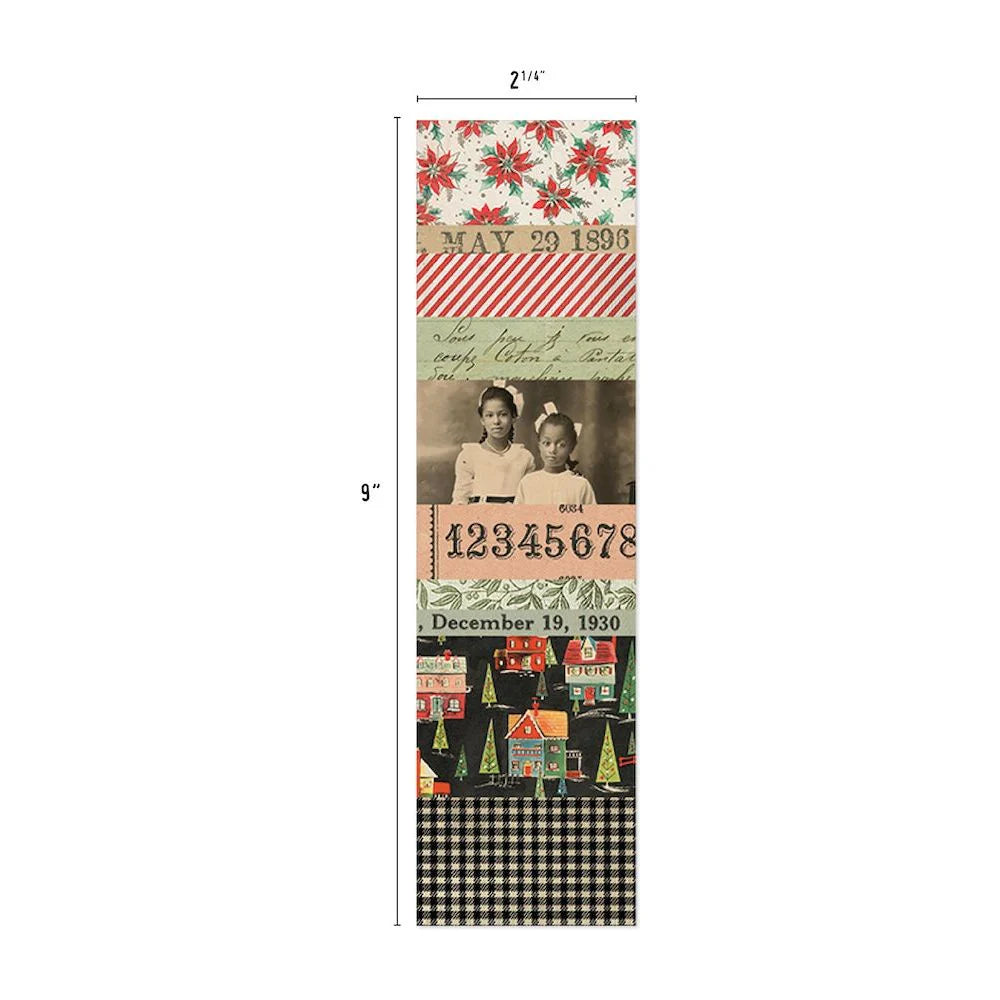 Tim Holtz - Idea-ology -  Christmas 2024  - Christmas Large Collage Strips