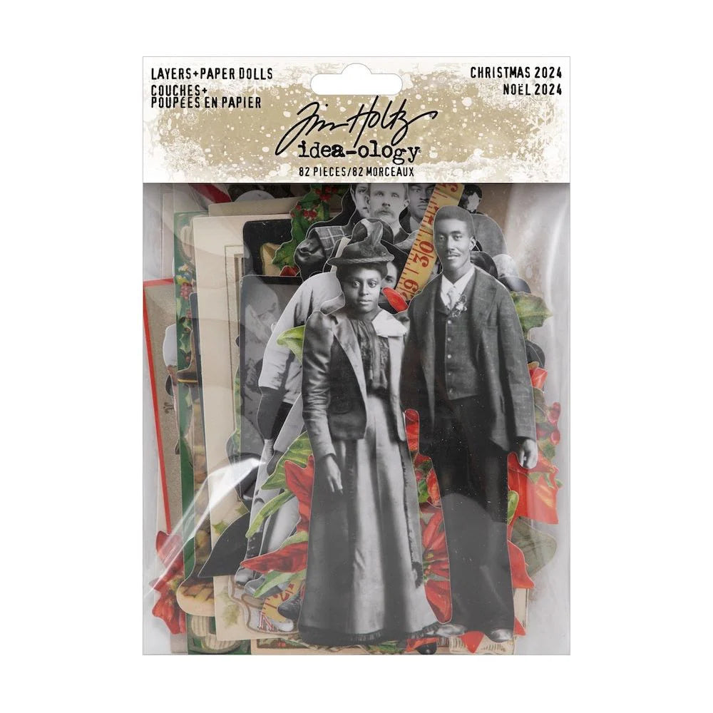 Tim Holtz - Idea-ology - Christmas 2024 - Layers & Paper Dolls