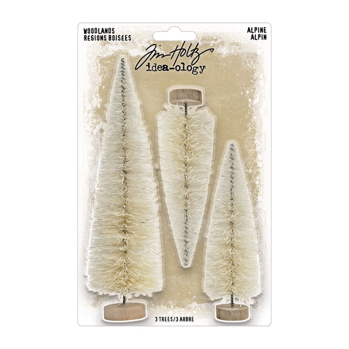 Tim Holtz - Ideaology - Woodlands - Tree Trio