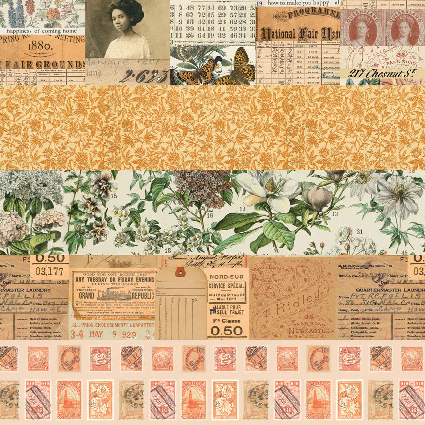 Tim Holtz - Idea-ology - Palette Collection - 12 x 12" - Orange