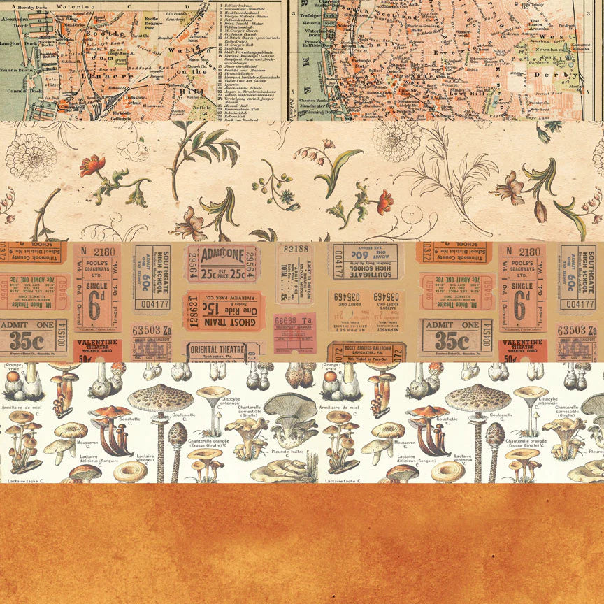 Tim Holtz - Idea-ology - Palette Collection - 12 x 12" - Orange