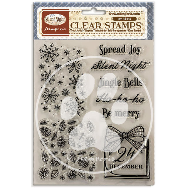 Stamperia - Silent Night - 14x18 cm - Clear Stamp