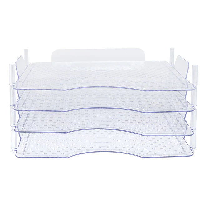 We R Memory Keepers - Clear Stackable Paper Trays - 4pk