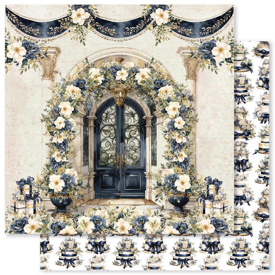 Paper Rose - Wedding Blooms - Paper Pack -  12 x 12"