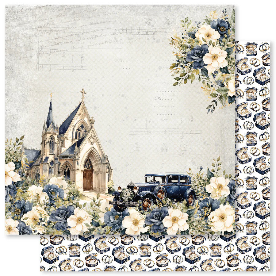 Paper Rose - Wedding Blooms - Paper Pack -  6 x 6"