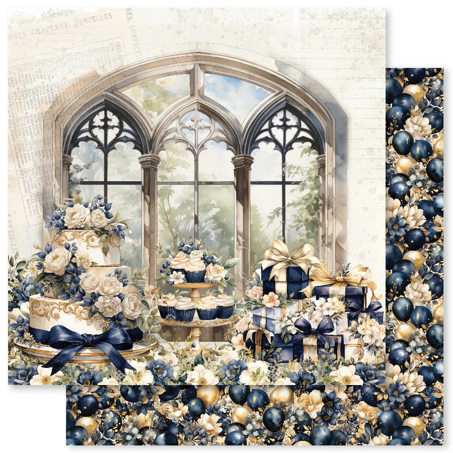 Paper Rose - Wedding Blooms - Paper Pack -  12 x 12"