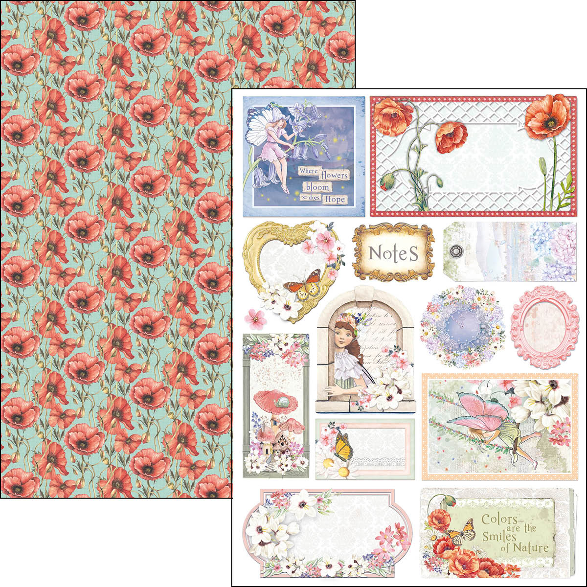 Ciao Bella - Enchanted Land - Paper Pack   (9 ark) A4