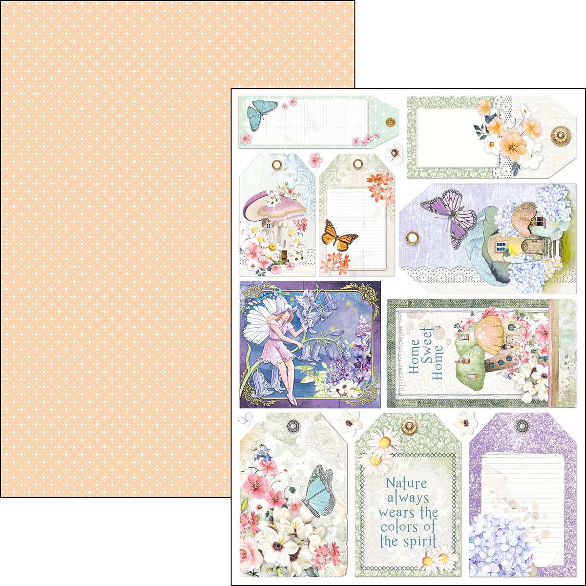 Ciao Bella - Enchanted Land - Paper Pack   (9 ark) A4