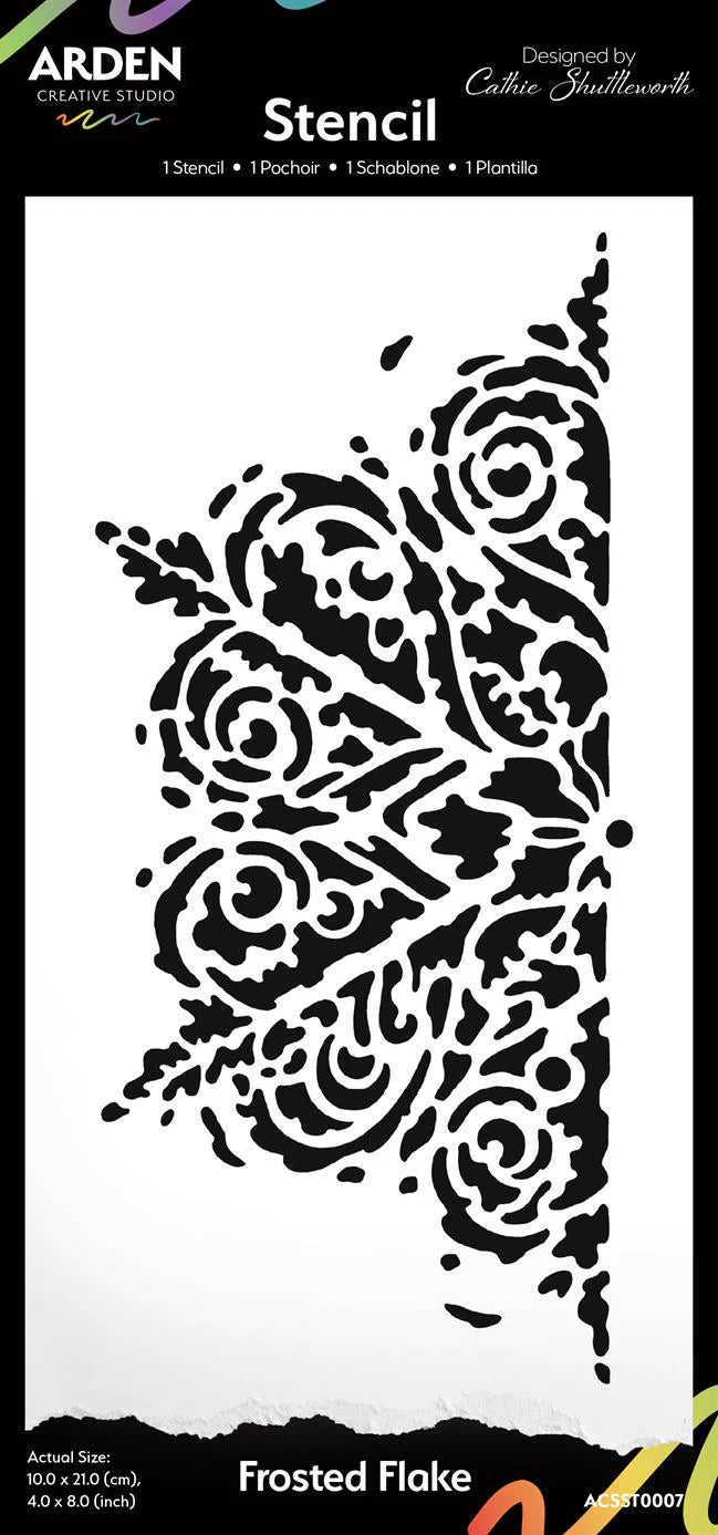 Arden Creative Studio - Stencil - Frosted Flake