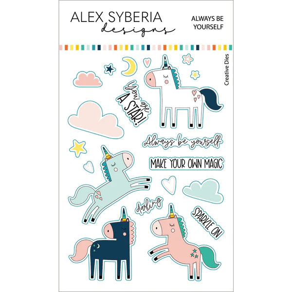 Alex Syberia Designs - Dies set - Always be youself