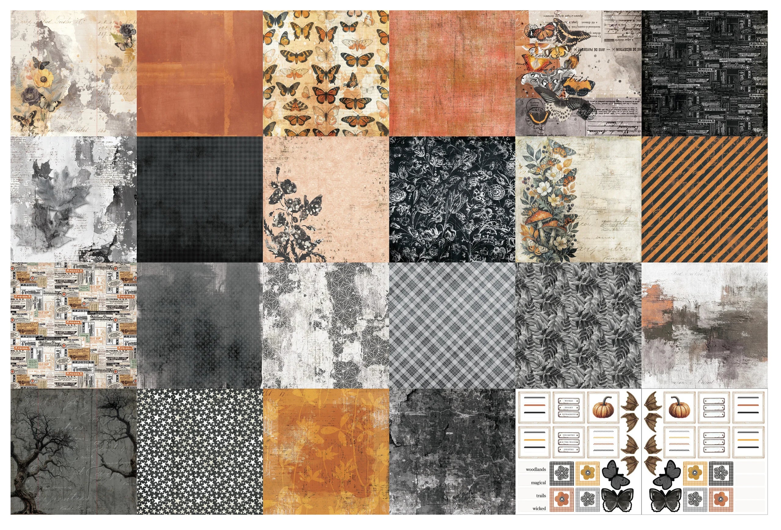 Arden Creative Studio - Wicked Woods - Paper Pad - 12 x 12"