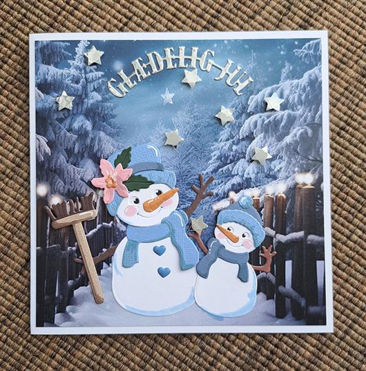 By Lene - Paper Pad - Cool Winter  A5