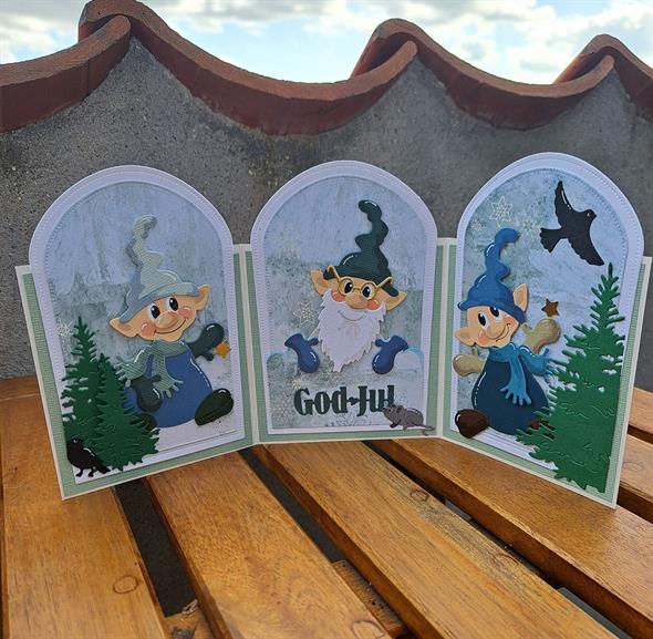 By Lene Design - Dies - XL Gnomes
