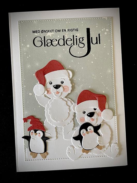 By Lene Design - Dies - Baby Ice Bear