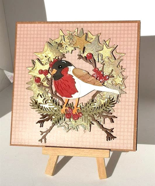 By Lene Design - Dies - Star Wreath