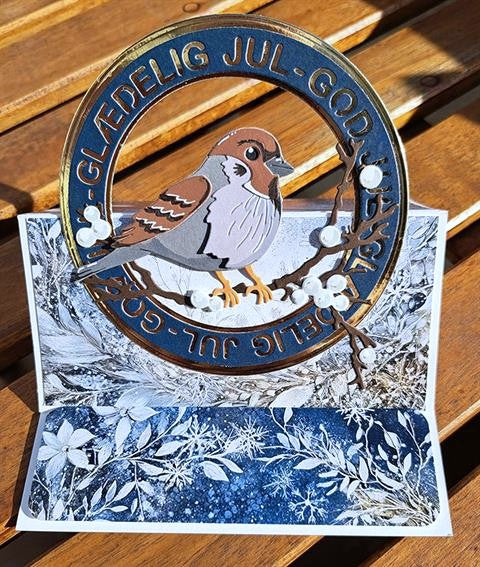 By Lene Design - Dies - Christmas Robin