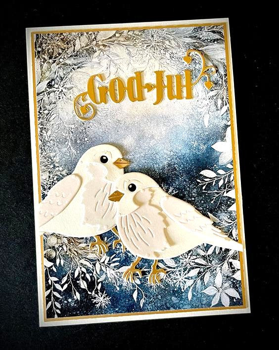 By Lene Design - Dies - Christmas Robin