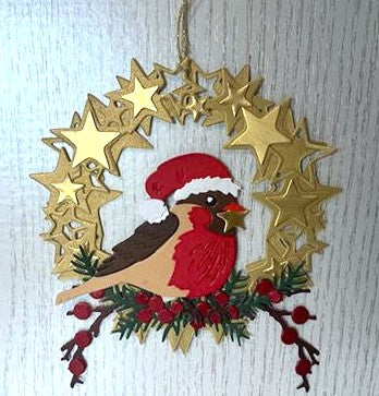 By Lene Design - Dies - Christmas Robin