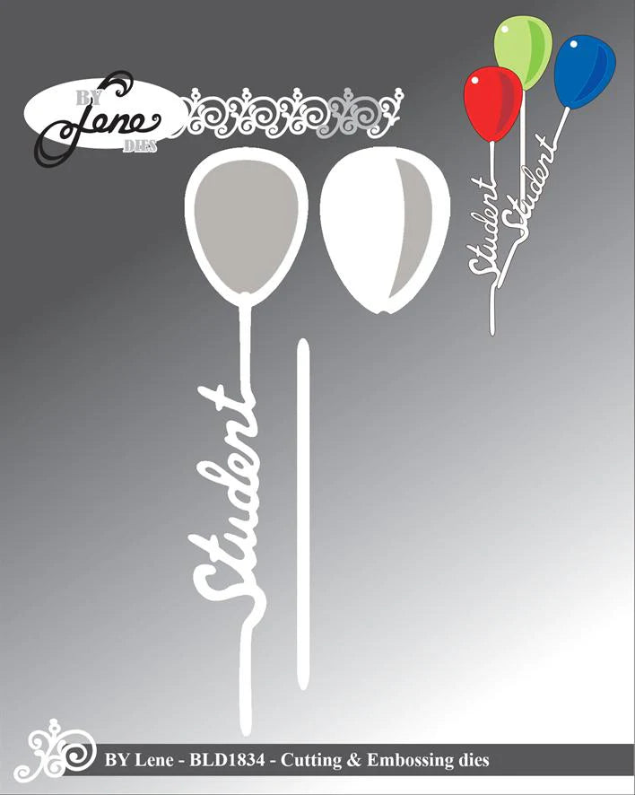 By Lene Design - Dies -  Student balloon