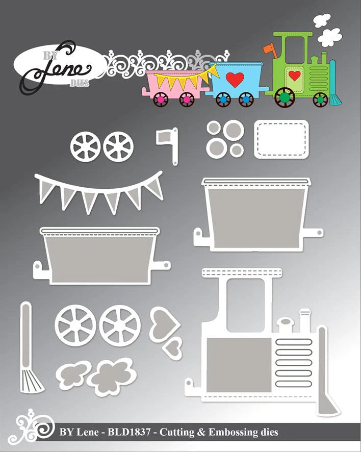 By Lene Design - Dies -  Train