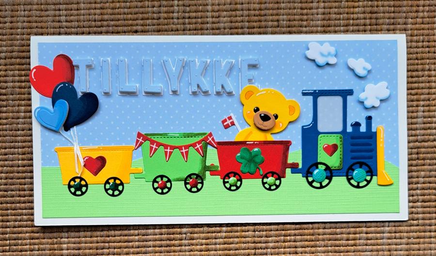 By Lene Design - Dies -  Train