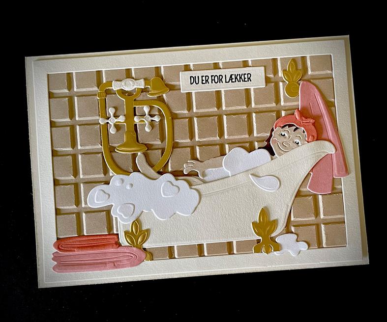 By Lene - Embossing Folder - 3D - Squares