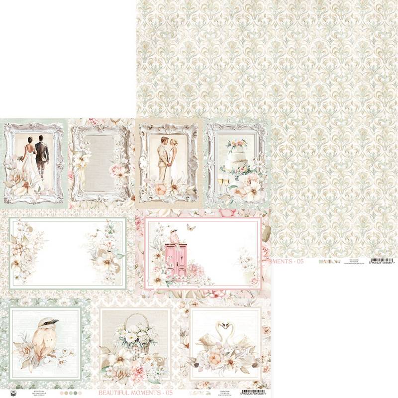 P13 - Beautiful Moments - Paper Pad -  12 x 12"