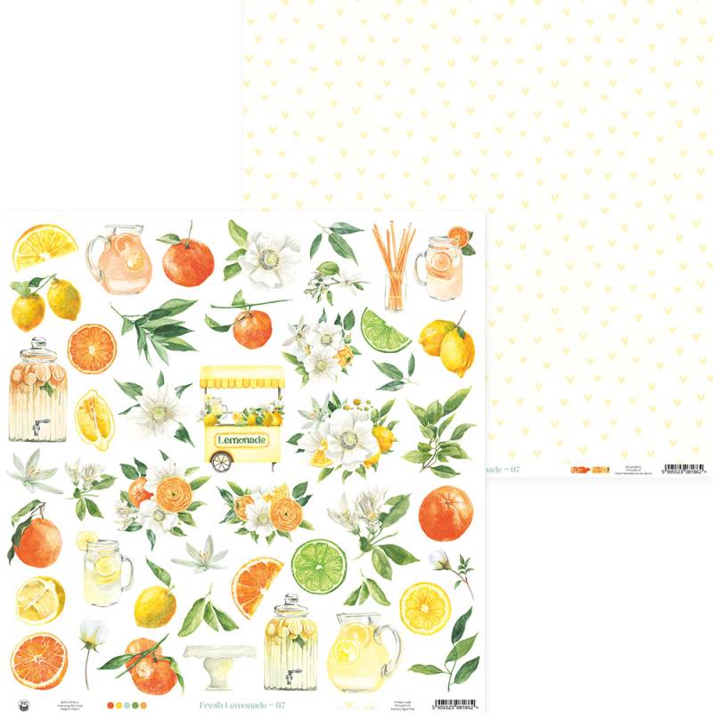P13 - Fresh lemonade - Paper Pad -  6 x 6"