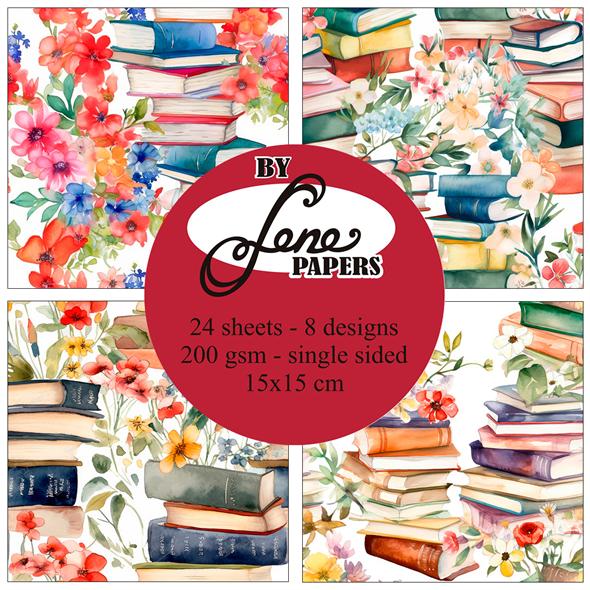 By Lene Design - Celebrating Students  - 6 x 6 " Paper Pad