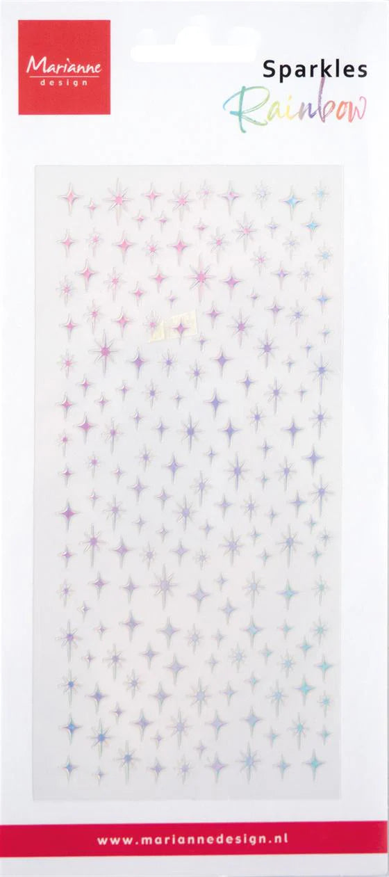 Marianne Design - Stickers - Sparkles - Rainbow