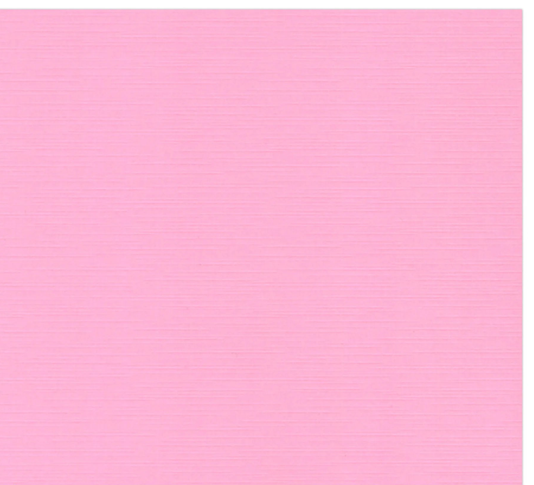 Linnen Kartong - Pink  - 12x12"