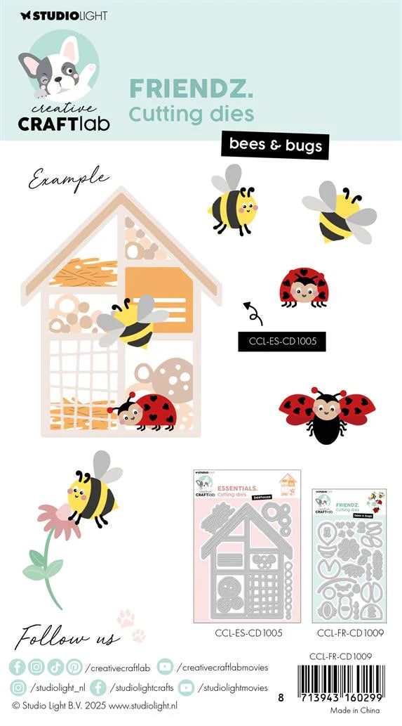 Studio Light - Dies - Bees & Bugs Friendz