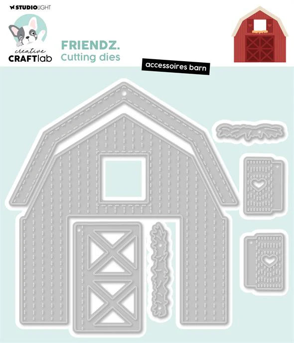 Studiolight Essentials Dies - Creative Craftlab - Accessoires Barn Friendz