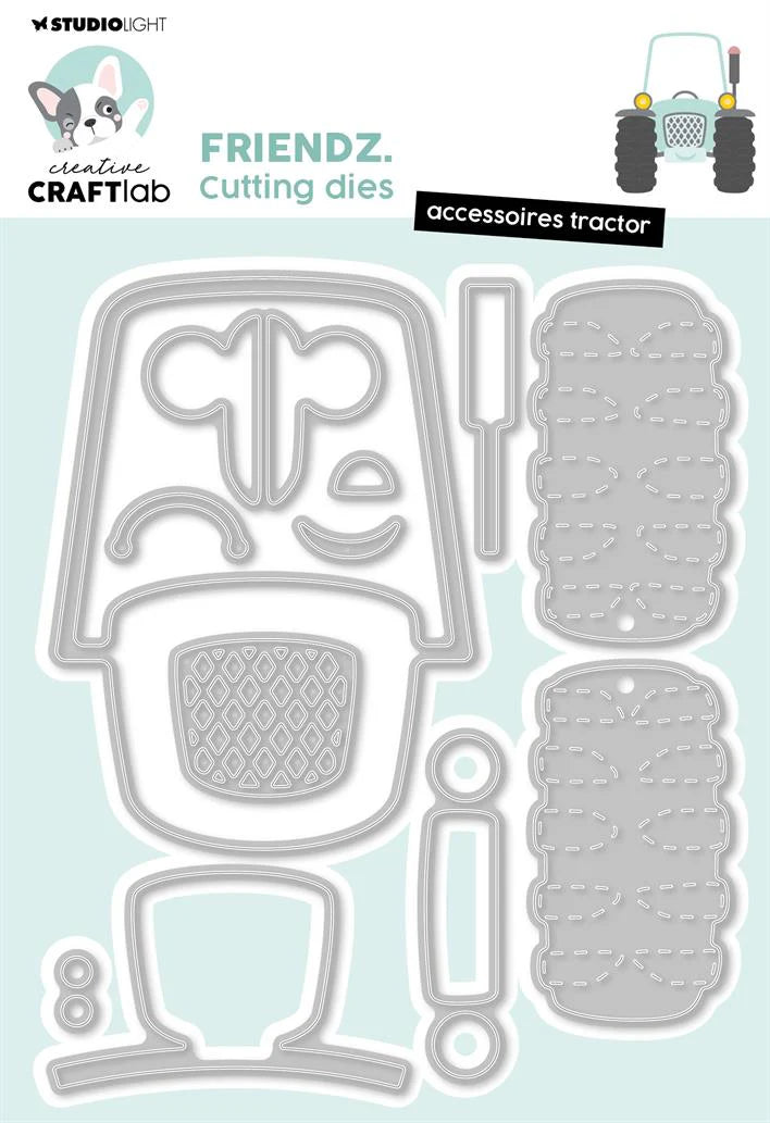 Studiolight Essentials Dies - Creative Craftlab  - Accessoires Tractor Friendz