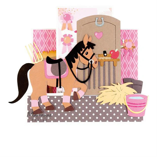 Marianne Design - Collectable - Eline's Horses accessories