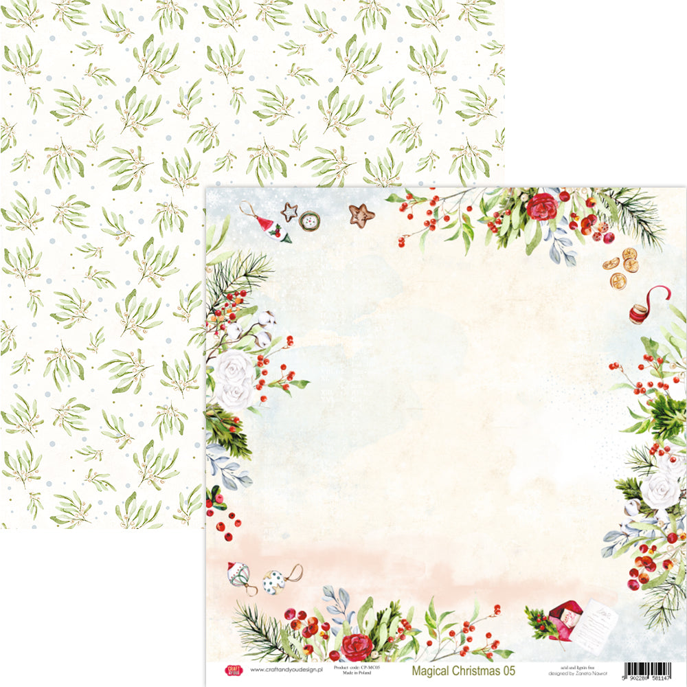 Craft and You - Magical Christmas - 12 x 12"  Paper Pad