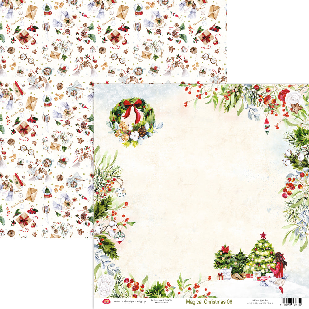 Craft and You - Magical Christmas - 12 x 12"  Paper Pad