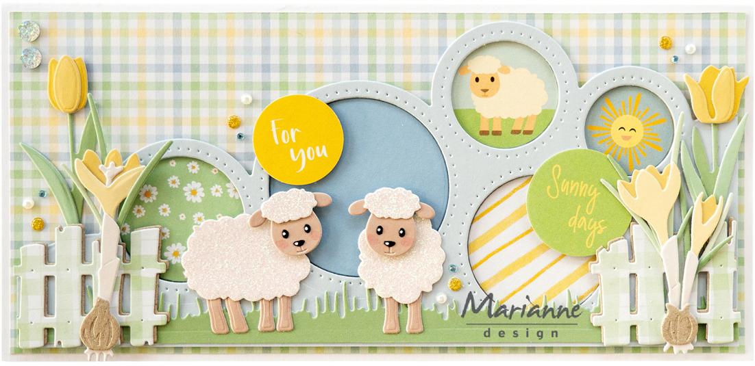 Marianne Design - Dies - Craftables - Tulip by Marleen