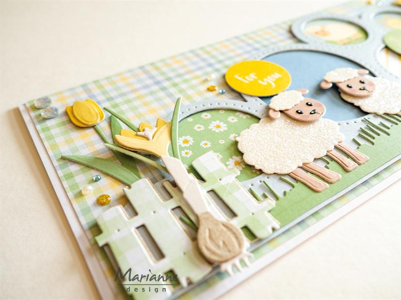 Marianne Design - Dies - Craftables - Tulip by Marleen