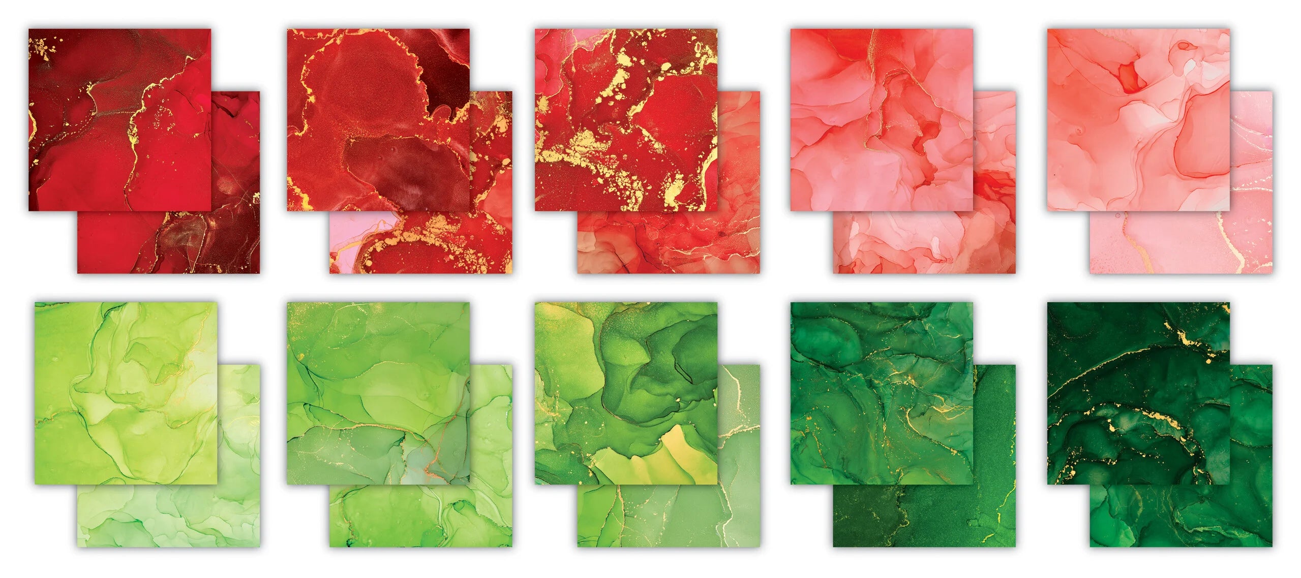 Craft Consortium - Festive Drops - Paper Pad  12"x12"