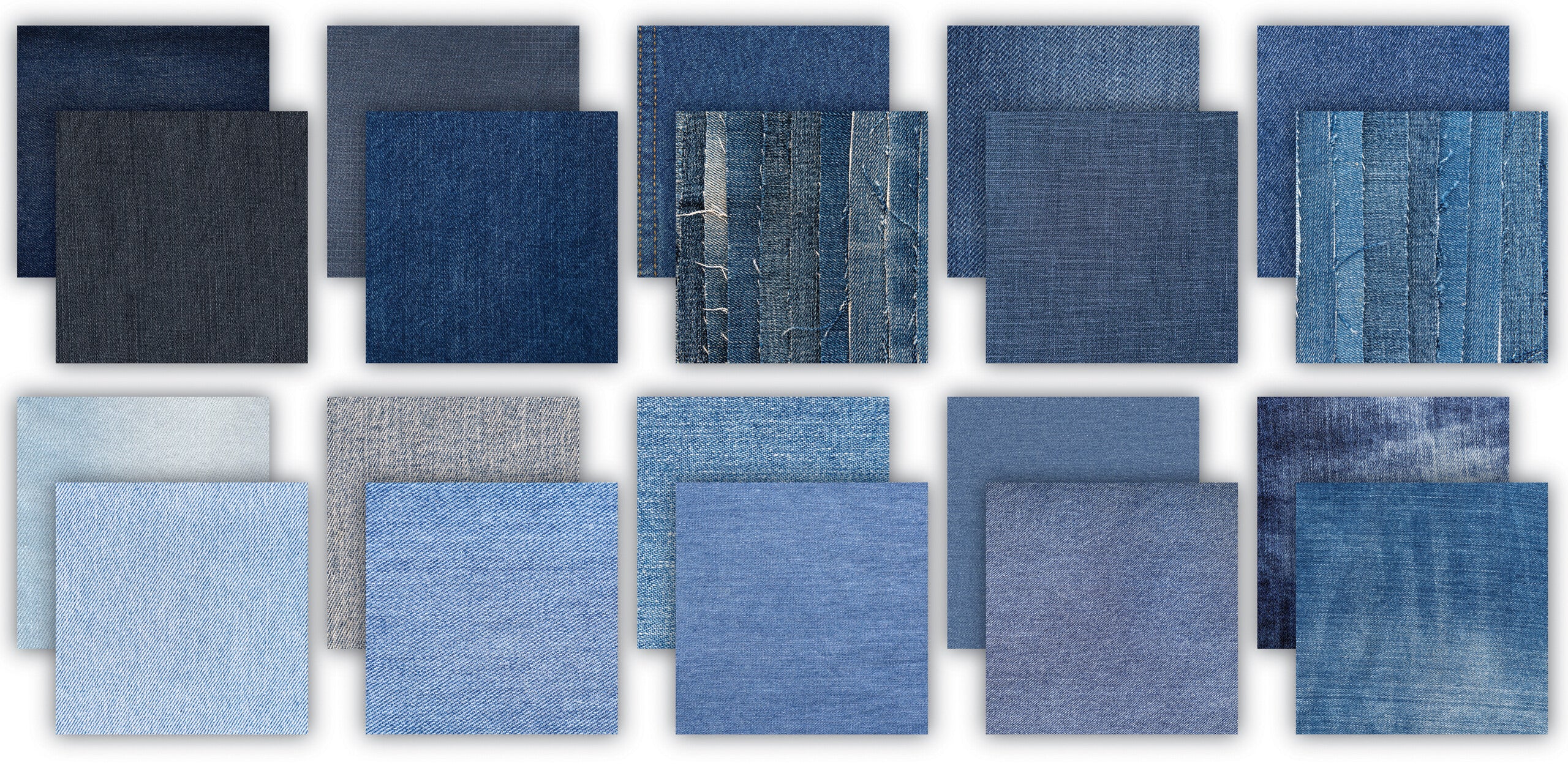 Craft Consortium - Denim Textures - Paper Pad - 12"x12"