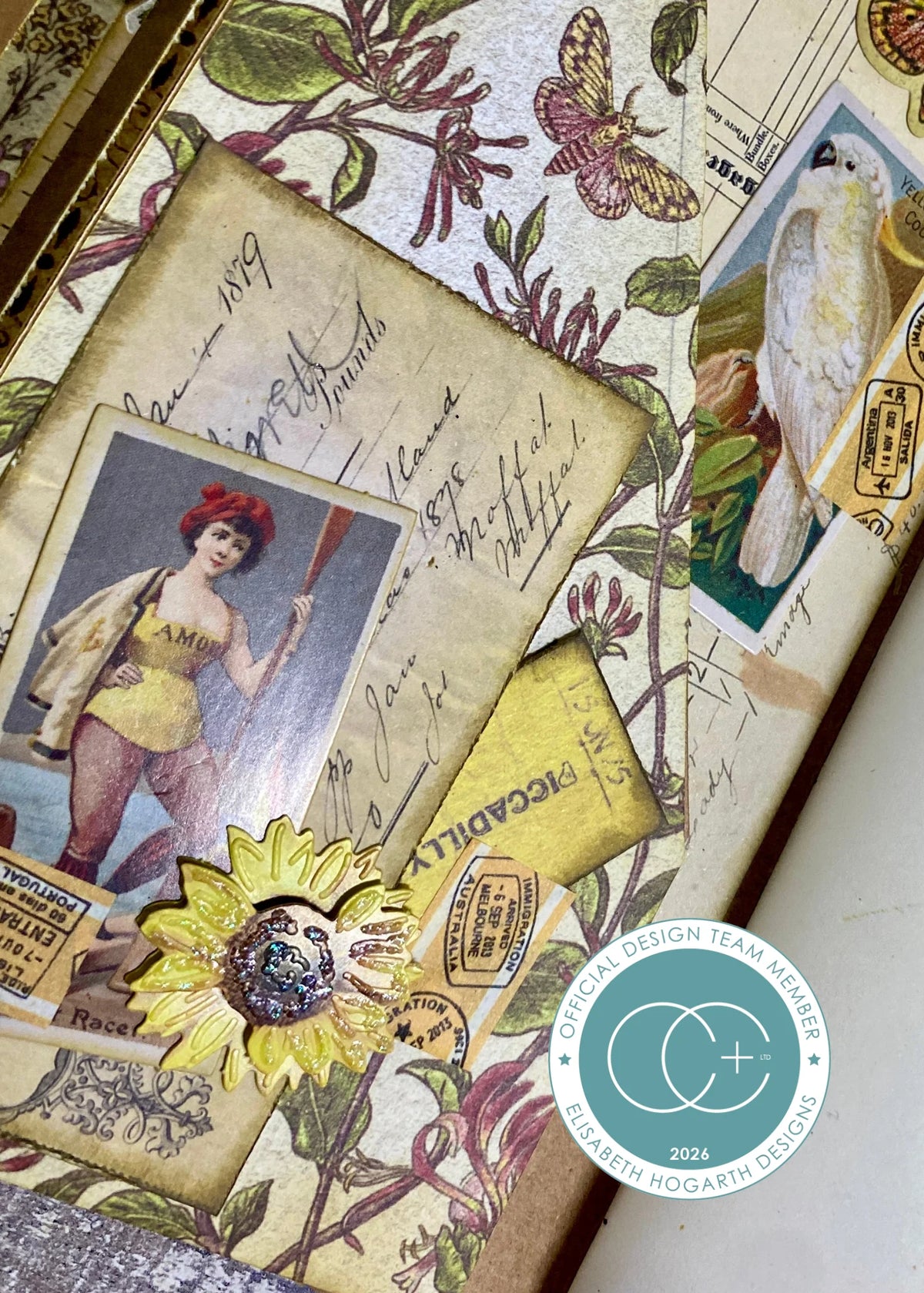 Craft Consortium - Old Ledger - Paper Pad - 12"x12"