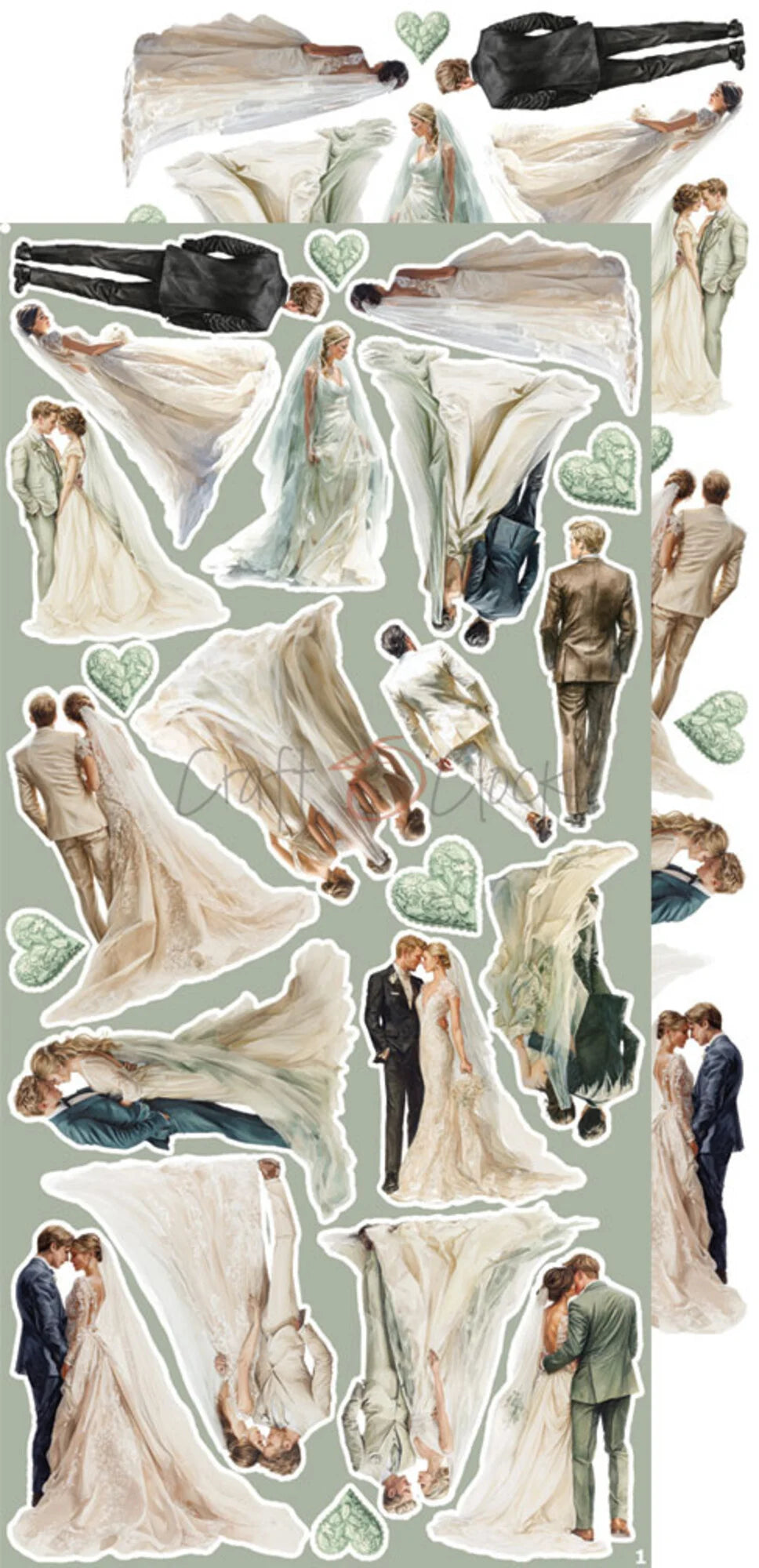 Craft O'Clock - Lifetime Loving You - Wedding Extras Set