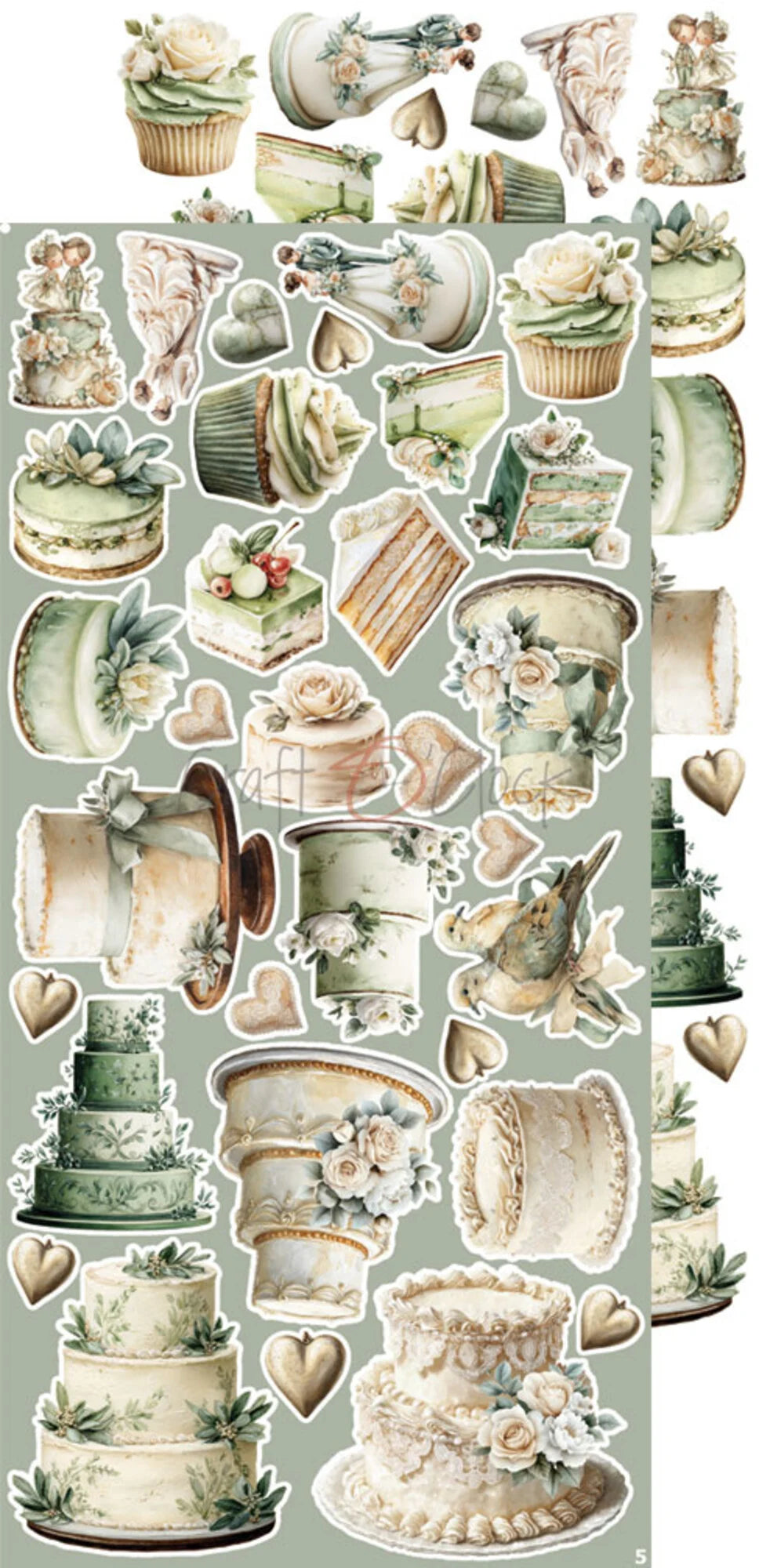 Craft O'Clock - Lifetime Loving You - Wedding Extras Set