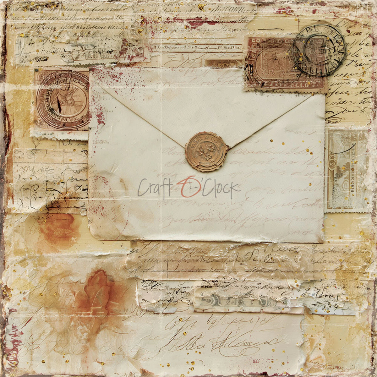 Craft O'Clock - Shades Of Nature- Paper Pad - 6x6"