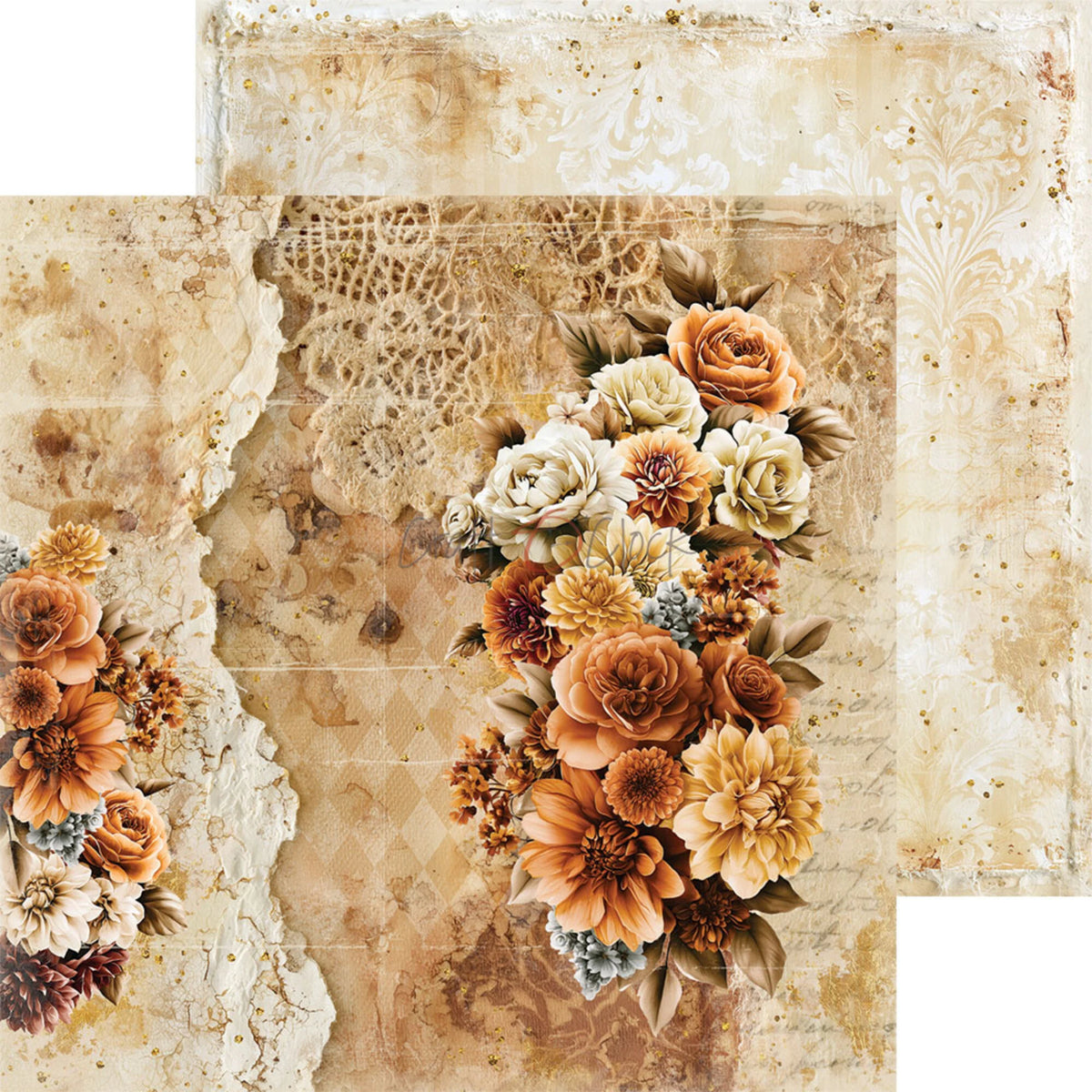Craft O'Clock -  Shades Of Nature - Paper Pack - 12 x 12"