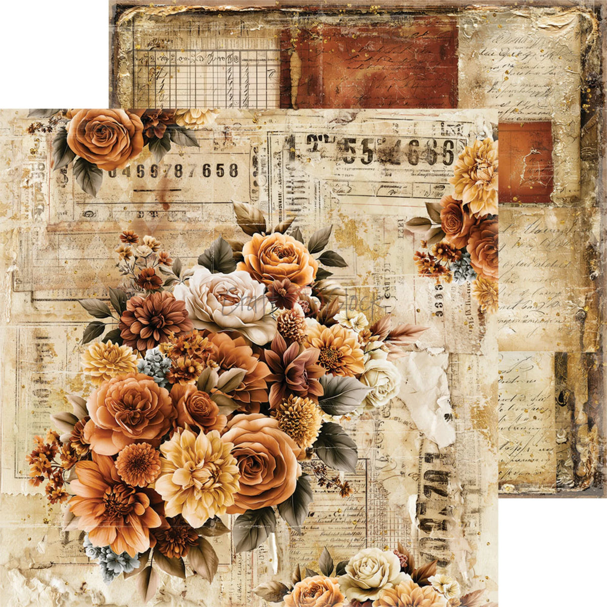 Craft O'Clock -  Shades Of Nature - Paper Pack - 12 x 12"